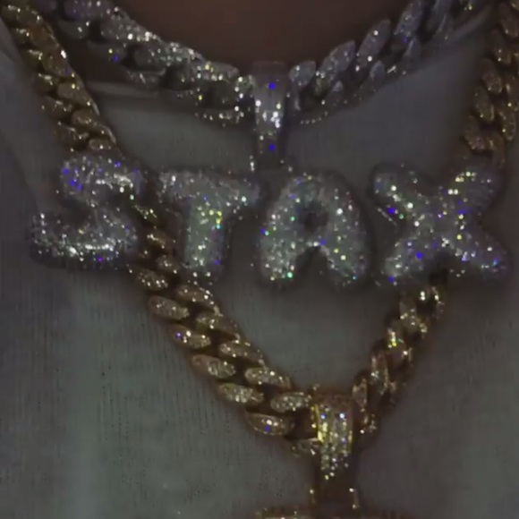 Diamond Bubble Letters - Picture 3 of 3